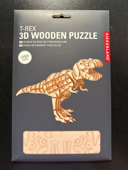 3D púsluspil - t-rex